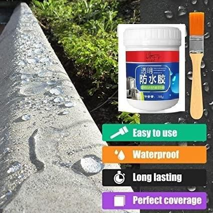 TRANSPARENT WATERPROOFING GLUE