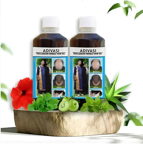 100% Original Adivasi Herbal Hair Oil (Buy 1 Get 1 Free)